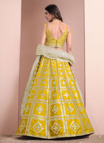 Load image into Gallery viewer, Attractive Mustard Color Embroidered Traditional Wear Lehenga Choli