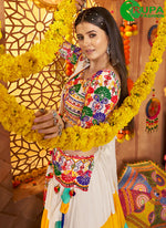 Load image into Gallery viewer, Cotton Readymade Lehenga Choli with Embroidered, Mirror and Thread Work