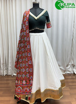 Load image into Gallery viewer, Divine White Color Silk New Designer Traditional Party Wear Lehenga Choli