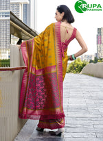 Load image into Gallery viewer, Gorgeous Multi Color Silk Weaving Work Classic Saree