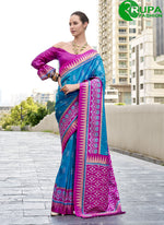 Load image into Gallery viewer, Marvelous Multi Color Silk Weaving Work Contemporary Saree
