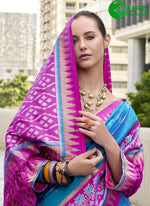 Load image into Gallery viewer, Marvelous Multi Color Silk Weaving Work Contemporary Saree
