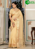 Load image into Gallery viewer, Speechless New Cream Color Party Wear Saree