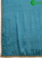 Load image into Gallery viewer, Splendid Blue Color Burberry Traditional Party Wear Saree