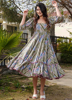 Load image into Gallery viewer, New Designer Multi Color Heavy Rayon Party Wear Kurti