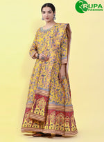 Load image into Gallery viewer, Magnificent Multi Color Chanderi Silk Designer Party Wear Ready Made Gown