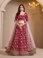 Load image into Gallery viewer, Speechless Maroon Color Art Silk Designer Lehenga Choli