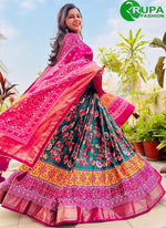 Load image into Gallery viewer, Gorgeous Neavy Blue Color Soft Dola Silk And With Dupatta Lehenga Choli
