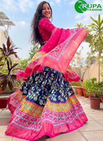 Load image into Gallery viewer, Gorgeous Neavy Blue Color Soft Dola Silk And With Dupatta Lehenga Choli