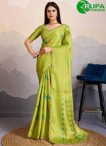 Load image into Gallery viewer, New Designer Multi Color Silk And Eye Catchy Blouse And Saree