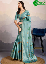 Load image into Gallery viewer, Eye Catchy Multi Color Silk And Fancy Lace Ceremonial Saree