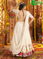 Load image into Gallery viewer, Wonderful Off White Color New Rayon Designer Lehenga Choli
