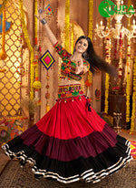 Load image into Gallery viewer, Attractive Multi Color Viscose Cotton New Designer Traditional Lehenga Choli
