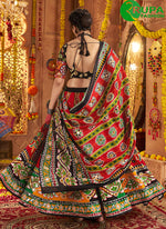 Load image into Gallery viewer, Lovely Red Color Organic Cotton Readymade Traditional Lehenga Choli
