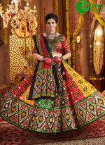 Load image into Gallery viewer, Speechless Multi Color Organic Cotton Designer Readymade Traditional Lehenga Choli
