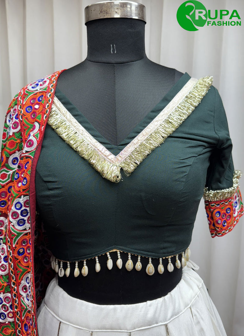 Divine White Color Silk New Designer Traditional Party Wear Lehenga Choli