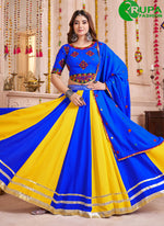 Load image into Gallery viewer, Stunning Multi Color Viscose Cotton New Designer Traditional Ready Made Lehenga Choli
