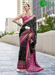 New Designer Silk Trendy Saree with Weaving Work Saree