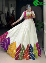 Load image into Gallery viewer, Multi Color Pure Rayon Designer Party Wear Ready Made Lehenga Choli
