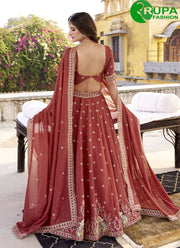Speechless Rust Color Crush New Designer Party Wear Lehenga Choli