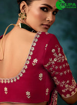 Load image into Gallery viewer, Wonderful Purple Color Satin New Designer Party Wear Classical Saree