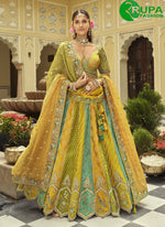 Load image into Gallery viewer, Speechless Multi Color Silk New Designer Traditional Ready Made A Line Lehenga Choli